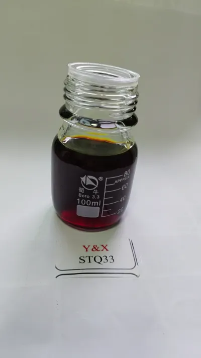 STQ33 Prodotti chimici a schiuma di flottazione Liquido oleoso rosso scuro per la lavorazione del minerale 1